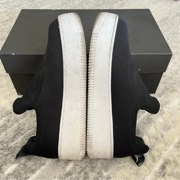 Windsor Smith 50mm Speedy Nylon Mesh Slip On Sneakers in Black - Picture 8 of 12